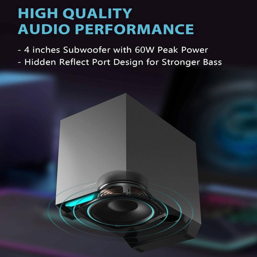Image 945873_ALTMORE2.jpg, Product 945-873 / Price $149.99, Edifier G1500 MAX 2.1 Computer Speakers System, 60W Hecate Gaming Speakers from Edifier on TSC.ca's Electronics department