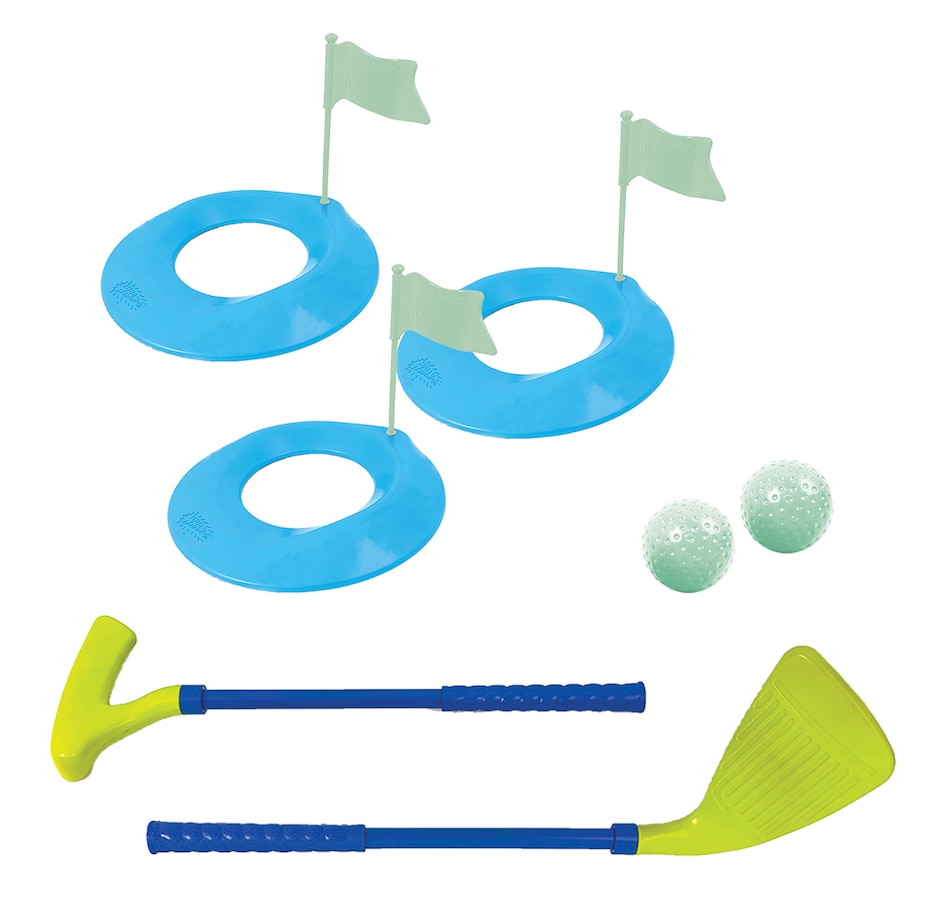 Image 945883.jpg, Product 945-883 / Price $55.99, Wham-O Glow In The Dark Jumbo Snow Golf Kit - Outdoor Winter Snow Golf Game Set - Fun Winter Activity for Ages 5+ from Wham-O on TSC.ca's Health & Fitness department