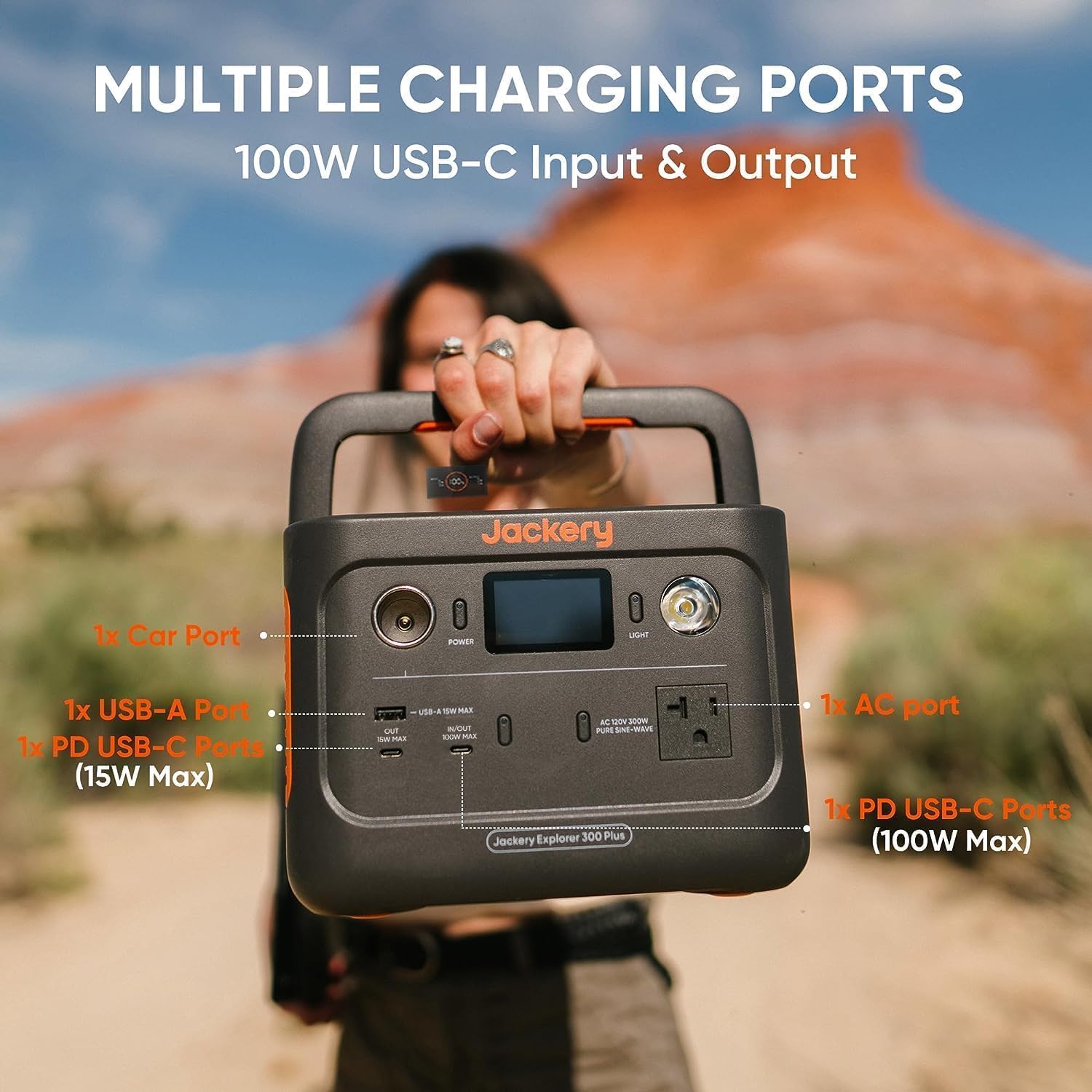 発電機・ポータブル電源 Jackery JE-300B Solar Generator Jackery Solar Generator 300 Plus - Jackery CA