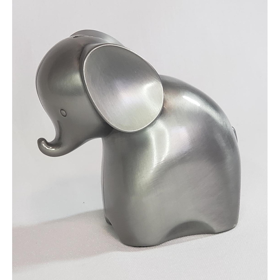 Image 945967_ALTMORE2.jpg, Product 945-967 / Price $39.00, Pewter Elephant Money Saving Bank from Jiallo on TSC.ca's Home & Garden department