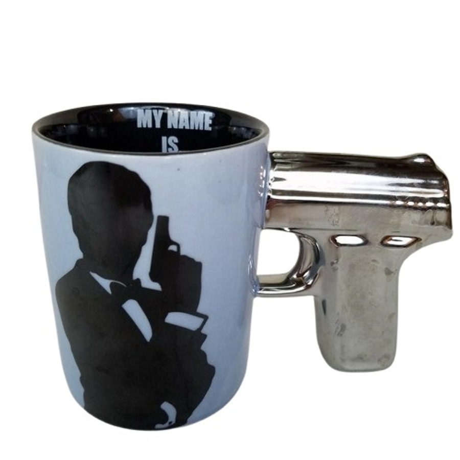 Image 945978.jpg, Product 945-978 / Price $38.00, Secret Agent Coffee Mug, "MY NAME IS." Printed Inside, 11oz from Jiallo on TSC.ca's Home & Garden department