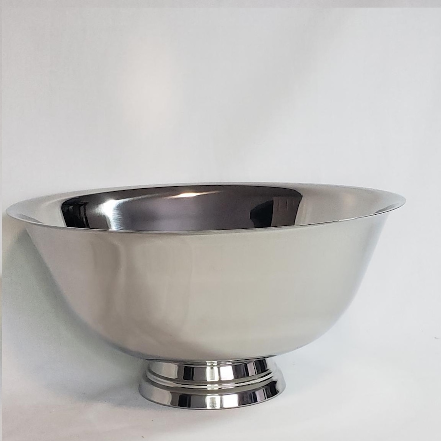 Image 945979.jpg, Product 945-979 / Price $166.00, Stainless Steel footed Serving Bowl 11.75 inch from Jiallo on TSC.ca's Kitchen department