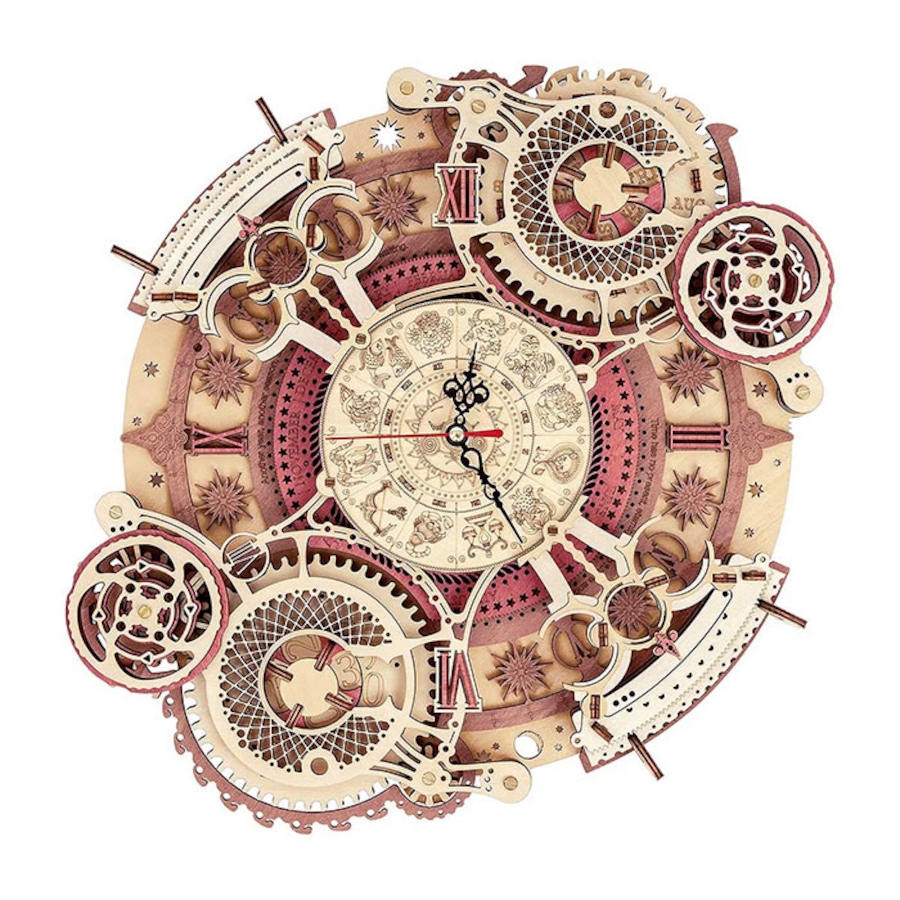 Image 946150.jpg, Product 946-150 / Price $59.97, 3D Wooden Puzzle Zodiac Wall Clock from Tradeopia on TSC.ca's Toys & Hobbies department