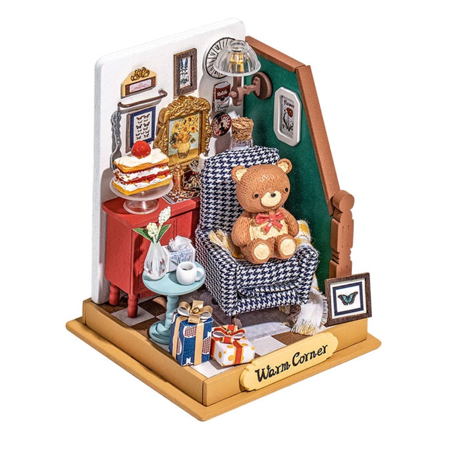 Image 946157.jpg, Product 946-157 / Price $24.99, 3D Wooden Puzzle DIY Holiday Living Room from Tradeopia on TSC.ca's Toys & Hobbies department