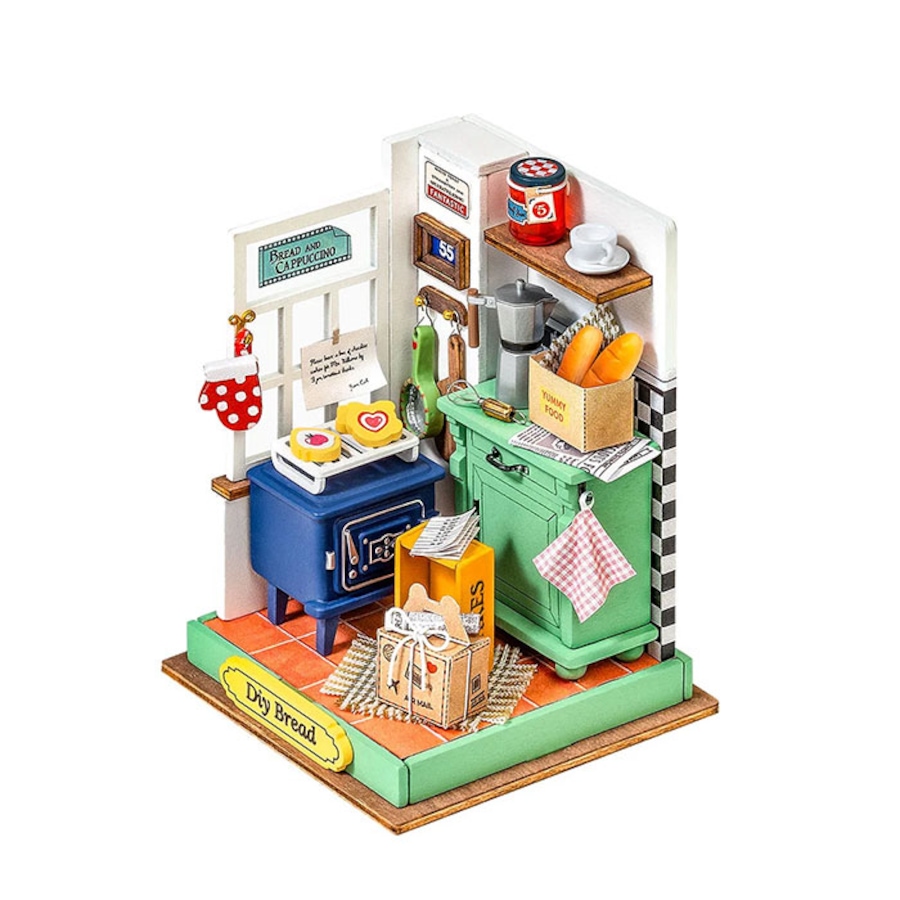 Image 946158.jpg, Product 946-158 / Price $24.99, 3D Wooden Puzzle DIY Afternoon Baking Time from Tradeopia on TSC.ca's Toys & Hobbies department