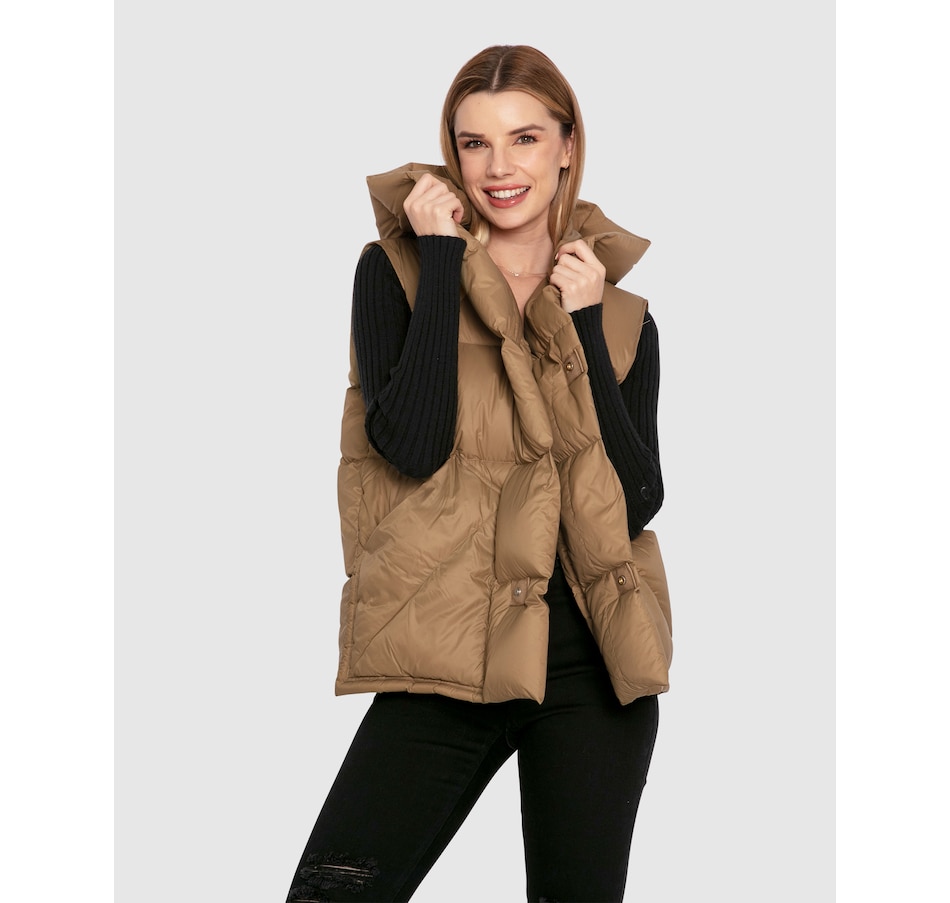 Image 946187_ST01.jpg, Product 946-187 / Price $89.98 - $125.97, belle & bloom Over My Head Hooded Puffer Vest from belle & bloom on TSC.ca's Fashion department