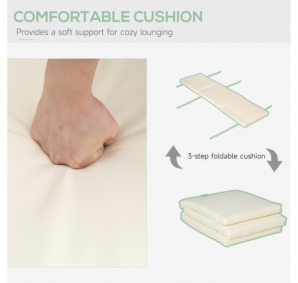 Image 946614_ALTMORE14.jpg, Product 946-614 / Price $79.99 - $84.99, Outsunny Wooden Folding Chaise Lounge from Outsunny on TSC.ca's Home & Garden department