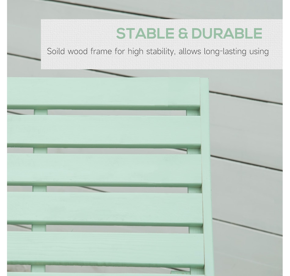 Image 946614_ALTMORE5.jpg, Product 946-614 / Price $79.99 - $84.99, Outsunny Wooden Folding Chaise Lounge from Outsunny on TSC.ca's Home & Garden department