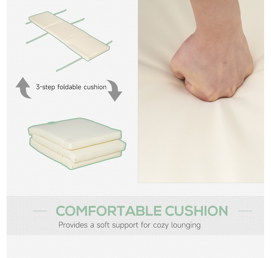 Image 946614_ALTMORE6.jpg, Product 946-614 / Price $79.99 - $84.99, Outsunny Wooden Folding Chaise Lounge from Outsunny on TSC.ca's Home & Garden department