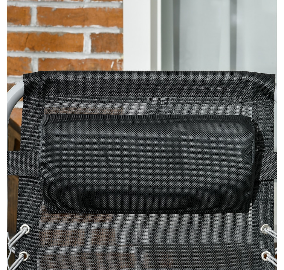 Image 946619_ALTMORE31.jpg, Product 946-619 / Price $164.99 - $174.99, Outsunny Reclining Zero Gravity Chair Folding Sun Lounger Cushion Headrest from Outsunny on TSC.ca's Home & Garden department