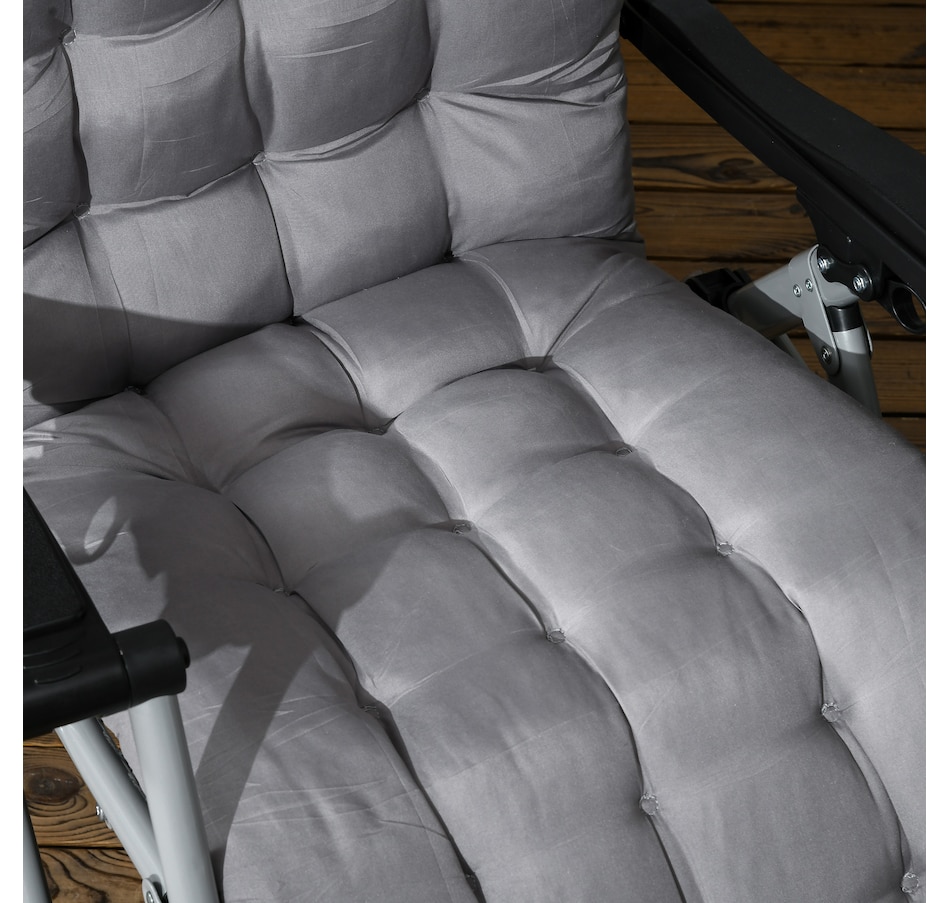 Image 946619_ALTMORE32.jpg, Product 946-619 / Price $164.99 - $174.99, Outsunny Reclining Zero Gravity Chair Folding Sun Lounger Cushion Headrest from Outsunny on TSC.ca's Home & Garden department