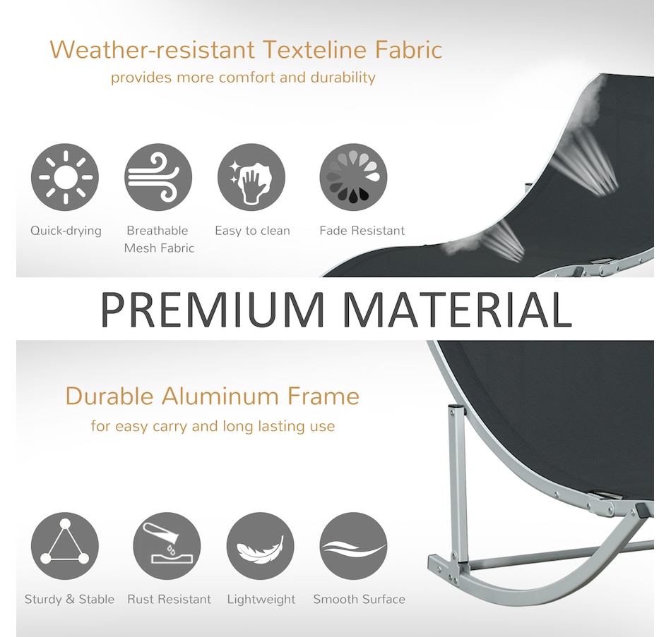 Image 946622_ALTMORE5.jpg, Product 946-622 / Price $190.99 - $199.99, Outsunny Pool Chaise Lounge Chairs Set of 2 from Outsunny on TSC.ca's Home & Garden department