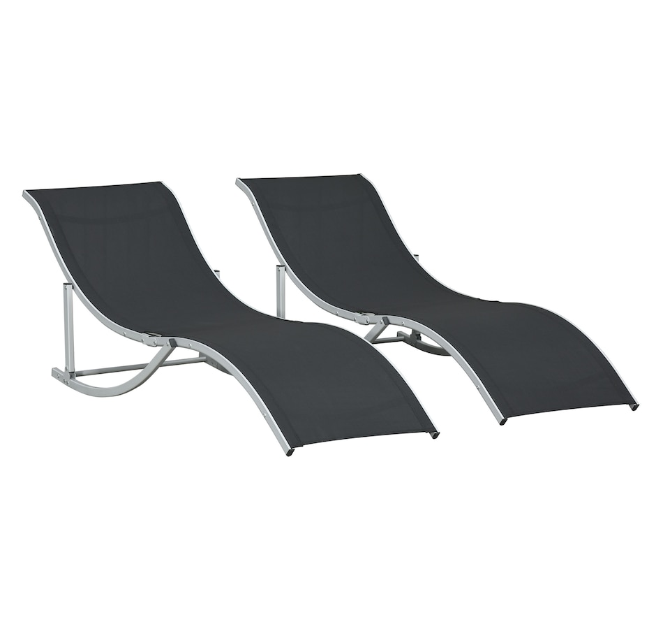 Image 946622_ST01.jpg, Product 946-622 / Price $190.99 - $199.99, Outsunny Pool Chaise Lounge Chairs Set of 2 from Outsunny on TSC.ca's Home & Garden department