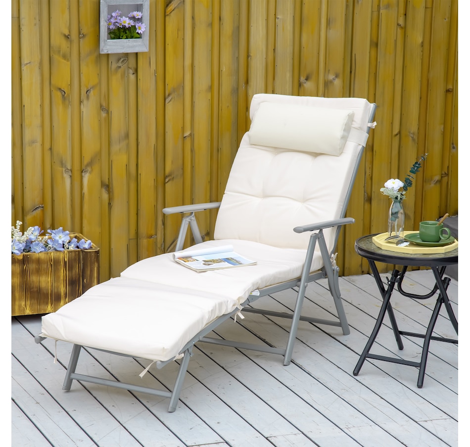 Image 946652_ALTMORE1.jpg, Product 946-652 / Price $139.99 - $144.99, Outsunny Outdoor Folding Chaise Lounge Chair Recliner from Outsunny on TSC.ca's Home & Garden department