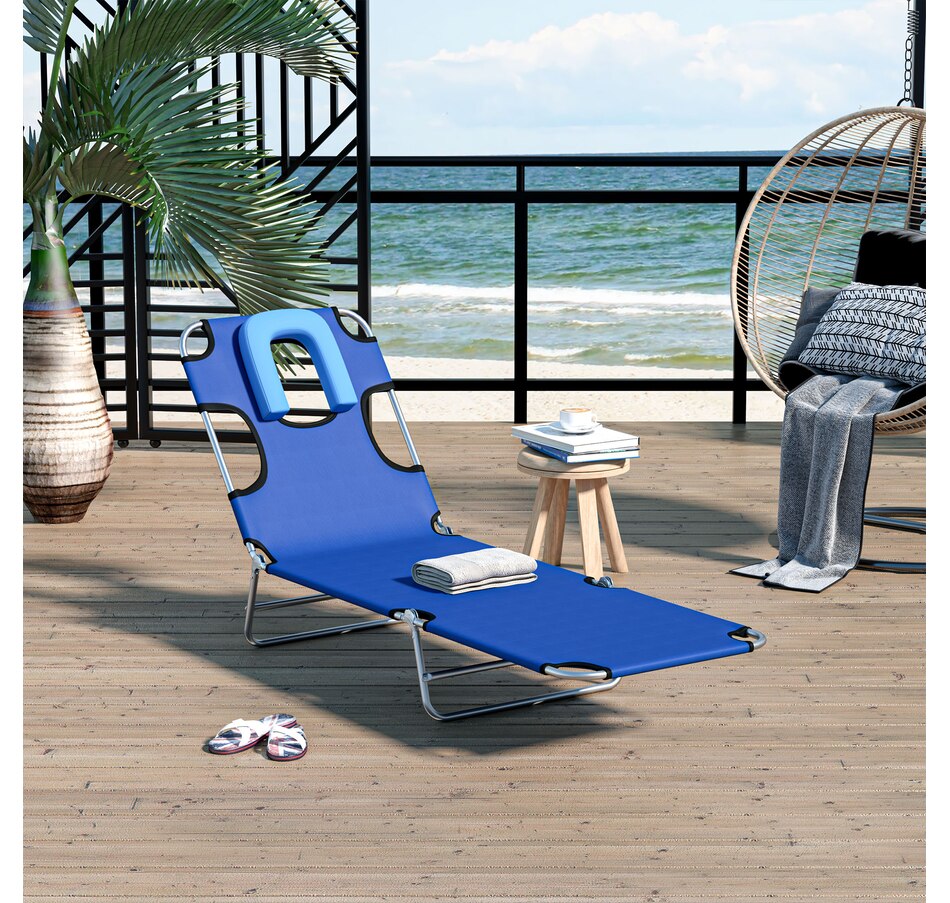 Image 946657_ALTMORE24.jpg, Product 946-657 / Price $72.99 - $76.99, Outsunny Outdoor Lounge Chair from Outsunny on TSC.ca's Home & Garden department