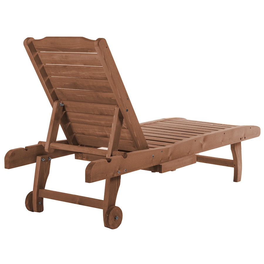 Image 946662_ALTMORE15.jpg, Product 946-662 / Price $174.99, Outsunny Wooden Chaise Lounge Pool Chair Patio Recliner W/ Pullout Tray Wheels from Outsunny on TSC.ca's Home & Garden department