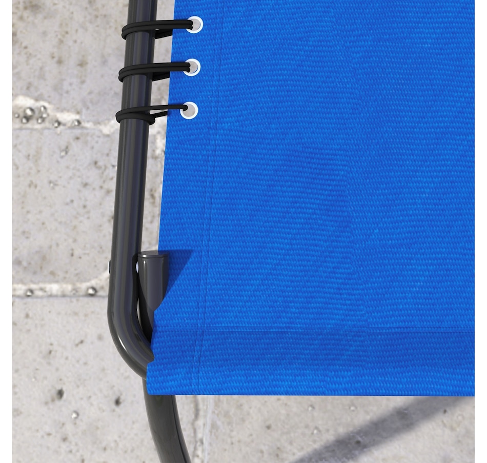 Image 946685_ALTMORE8.jpg, Product 946-685 / Price $129.99, Outsunny 2 PCs Folding Lounge Chairs, Chaise Lounges with Headrest Blue from Outsunny on TSC.ca's Home & Garden department