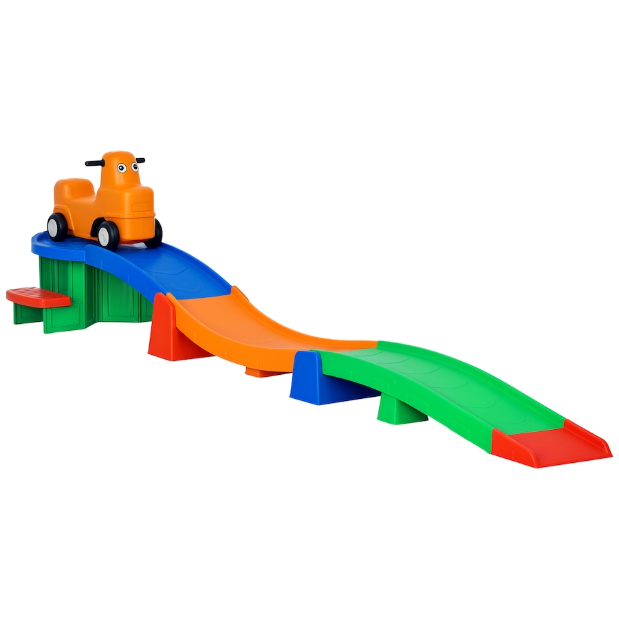 Image 946696.png, Product 946-696 / Price $219.99, Qaba 9.8 ft Up and Down Roller Coaster for Kids w/ Side Steps, for 2-5 Yrs from Qaba on TSC.ca's Toys & Hobbies department