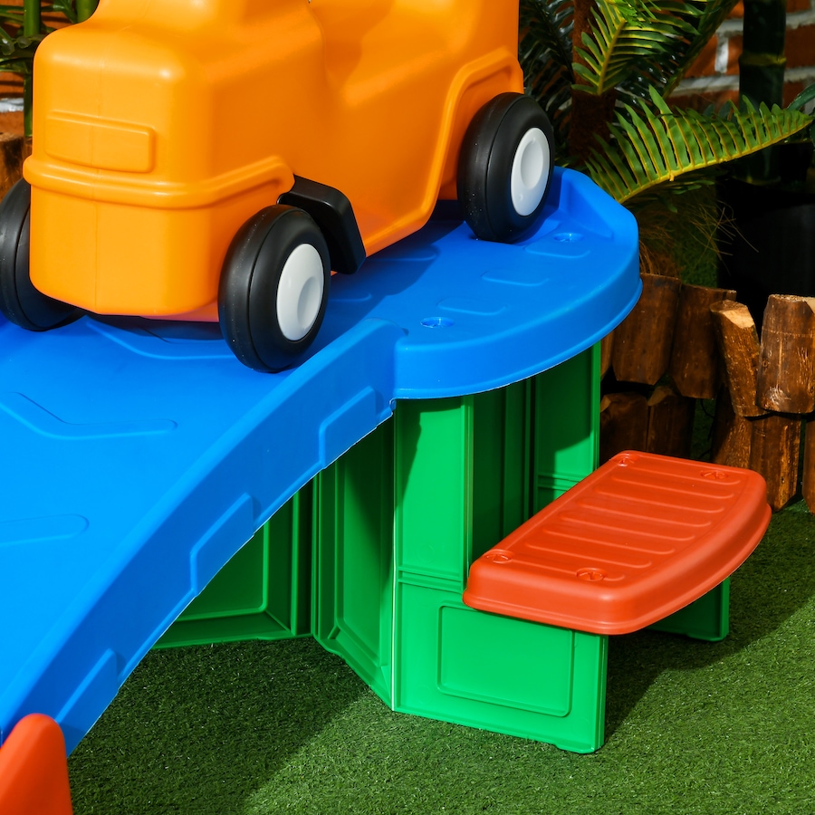 Image 946696_ALTMORE9.jpg, Product 946-696 / Price $219.99, Qaba 9.8 ft Up and Down Roller Coaster for Kids w/ Side Steps, for 2-5 Yrs from Qaba on TSC.ca's Toys & Hobbies department