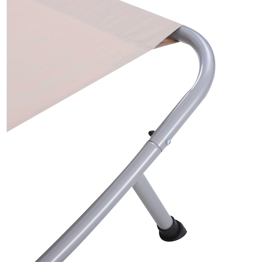 Image 946713_ALTMORE15.jpg, Product 946-713 / Price $129.99, Outsunny 79" Outdoor Lounge Chair with Canopy from Outsunny on TSC.ca's Home & Garden department