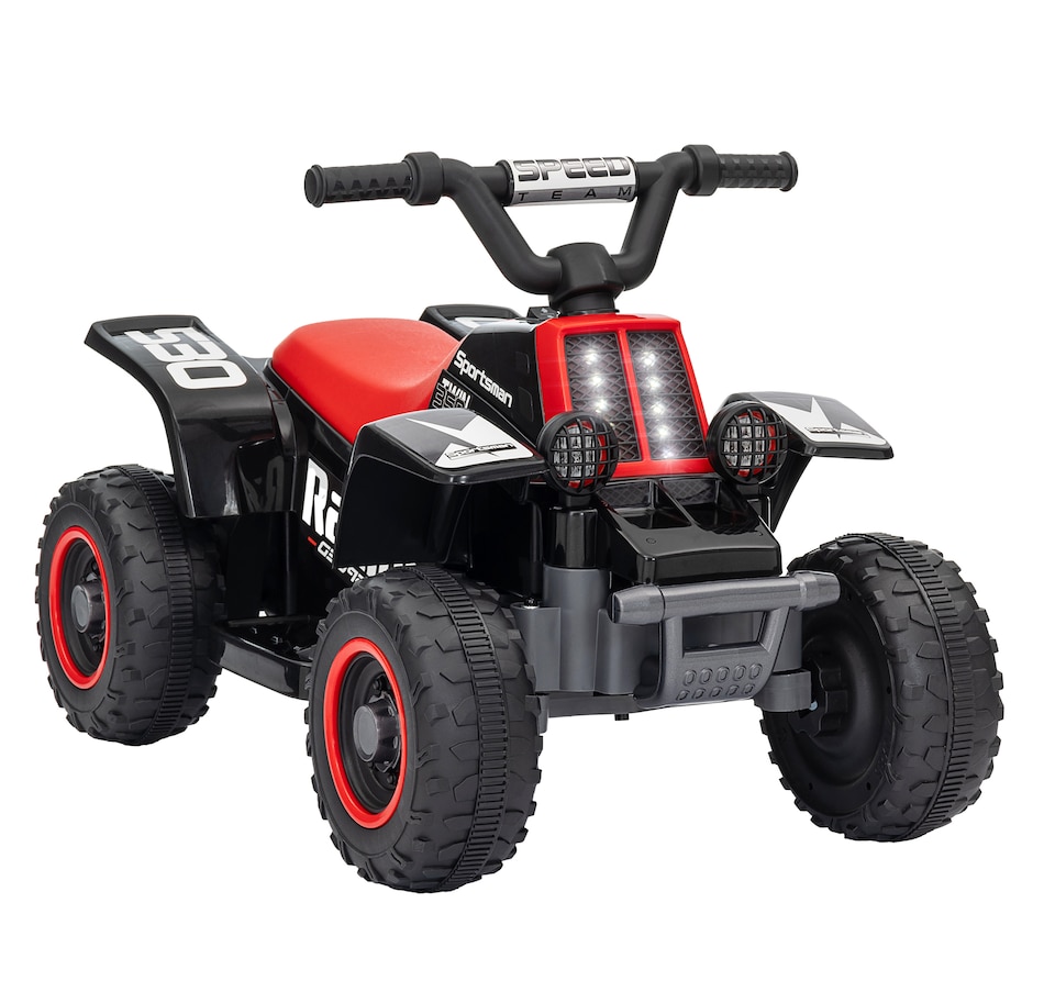 Image 946717_ALTMORE1.jpg, Product 946-717 / Price $92.99 - $99.99, Qaba 6V Kids ATV Quad, 4 Wheeler Battery Powered Electric Ride on Car from Qaba on TSC.ca's Toys & Hobbies department
