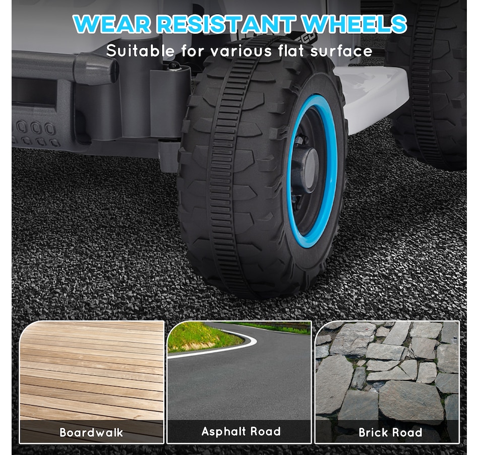 Image 946717_ALTMORE15.jpg, Product 946-717 / Price $92.99 - $99.99, Qaba 6V Kids ATV Quad, 4 Wheeler Battery Powered Electric Ride on Car from Qaba on TSC.ca's Toys & Hobbies department