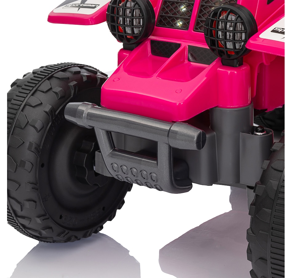 Image 946717_ALTMORE26.jpg, Product 946-717 / Price $92.99 - $99.99, Qaba 6V Kids ATV Quad, 4 Wheeler Battery Powered Electric Ride on Car from Qaba on TSC.ca's Toys & Hobbies department