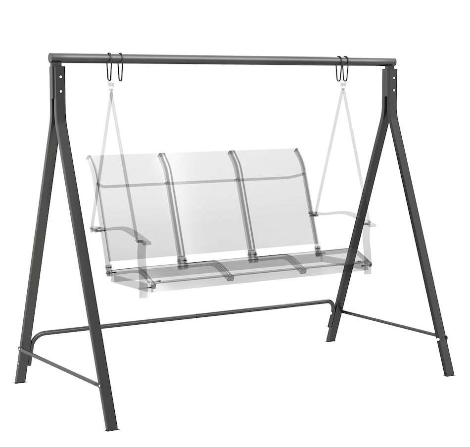 Image 946730_ST02.jpg, Product 946-730 / Price $112.99, Outsunny Metal Porch Swing Stand from Outsunny on TSC.ca's Home & Garden department