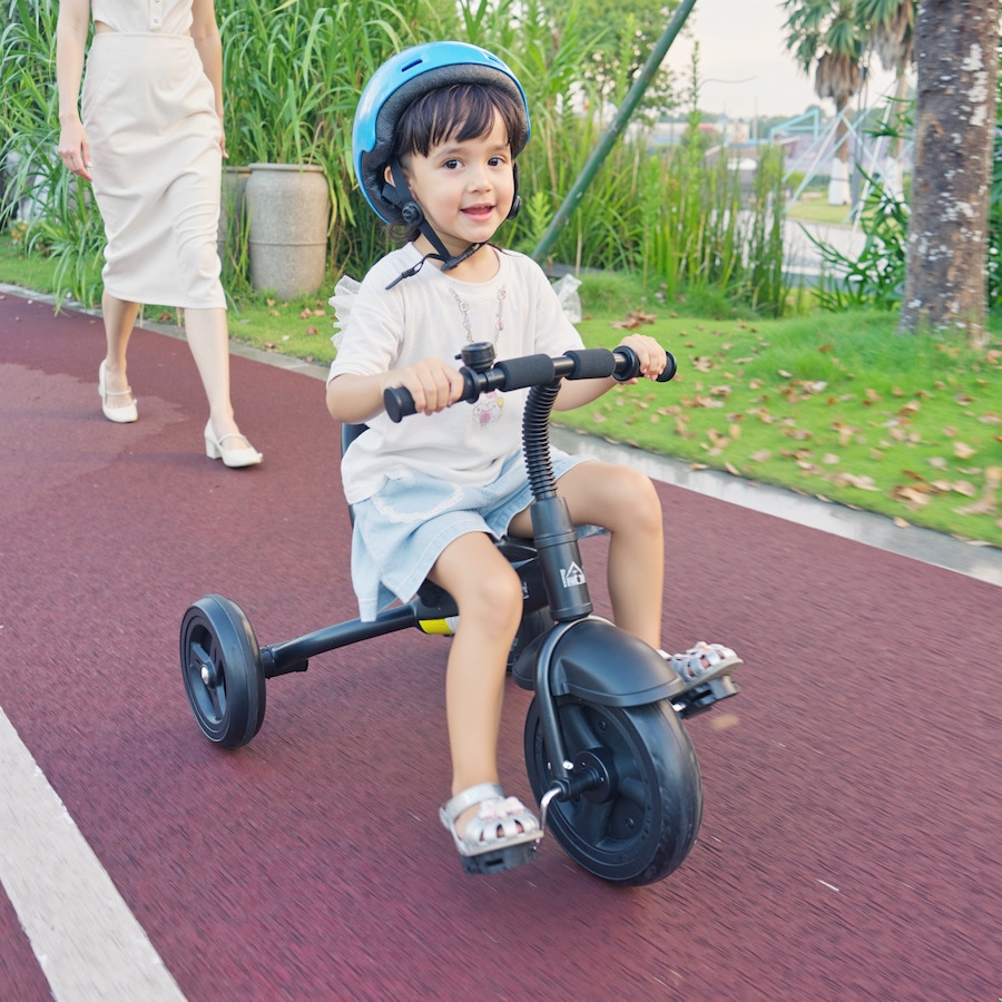 Image 946739_ALTMORE10.jpg, Product 946-739 / Price $69.99, Qaba Kids Tricycle Toddler Trike for 18+ Months Black from Qaba on TSC.ca's Toys & Hobbies department
