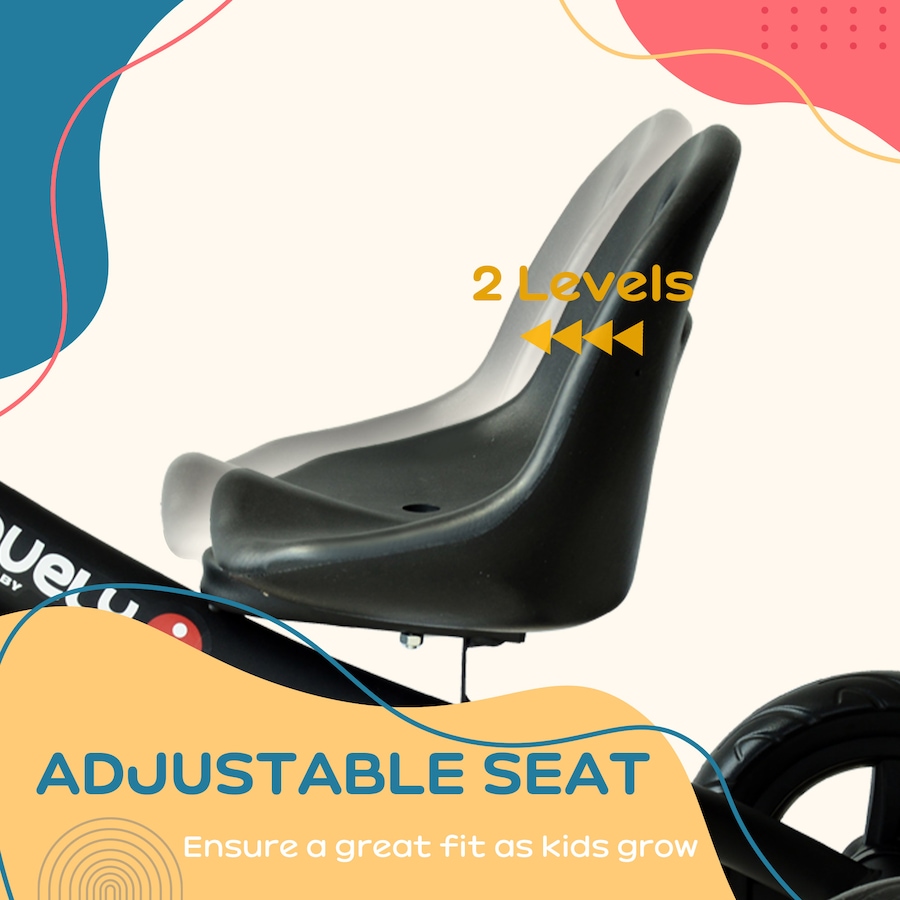 Image 946739_ALTMORE5.jpg, Product 946-739 / Price $69.99, Qaba Kids Tricycle Toddler Trike for 18+ Months Black from Qaba on TSC.ca's Toys & Hobbies department