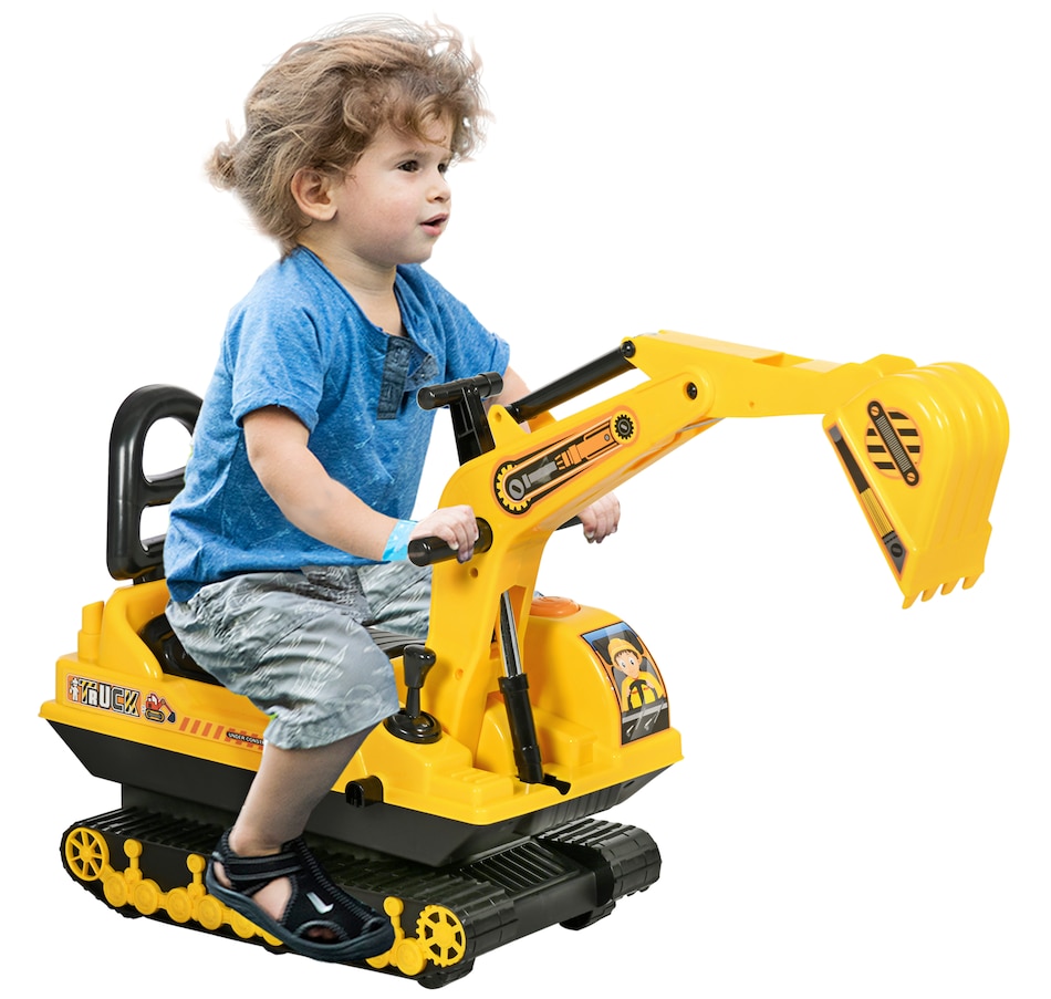 Image 946741_ALTMORE1.jpg, Product 946-741 / Price $64.99, Qaba Kids Ride-on Excavator with Digger, Pretend Play Construction Truck from Qaba on TSC.ca's Toys & Hobbies department