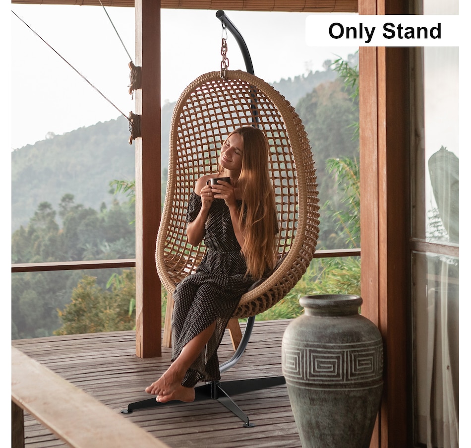 Image 946782_ALTMORE1.jpg, Product 946-782 / Price $144.99, Outsunny Hanging Hammock Stand from Outsunny on TSC.ca's Home & Garden department