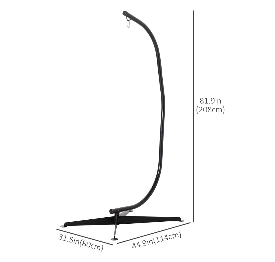 Image 946782_ALTMORE2.jpg, Product 946-782 / Price $144.99, Outsunny Hanging Hammock Stand from Outsunny on TSC.ca's Home & Garden department