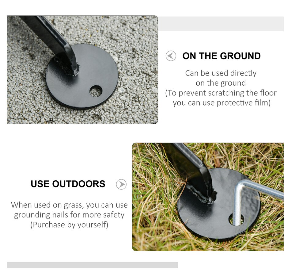 Image 946782_ALTMORE4.jpg, Product 946-782 / Price $144.99, Outsunny Hanging Hammock Stand from Outsunny on TSC.ca's Home & Garden department