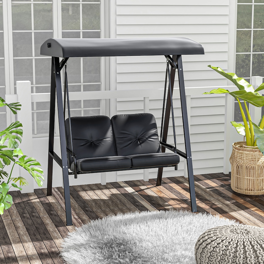 Image 946809_ALTMORE9.jpg, Product 946-809 / Price $251.99 - $289.99, Outsunny 2 Seater Outdoor Swing Chair Hammock Bench Cushioned Seat from Outsunny on TSC.ca's Home & Garden department