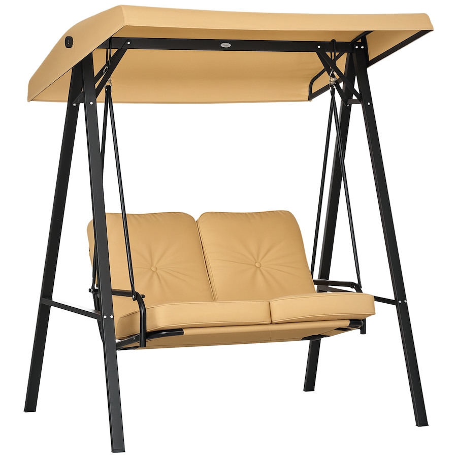 Image 946809_ST01.png, Product 946-809 / Price $251.99 - $289.99, Outsunny 2 Seater Outdoor Swing Chair Hammock Bench Cushioned Seat from Outsunny on TSC.ca's Home & Garden department