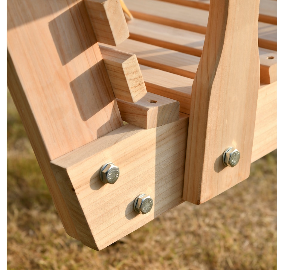 Image 946813_ALTMORE16.jpg, Product 946-813 / Price $179.99 - $204.99, Outsunny 2 Seater Porch Swing Chair with Cup Holder and Chains from Outsunny on TSC.ca's Home & Garden department