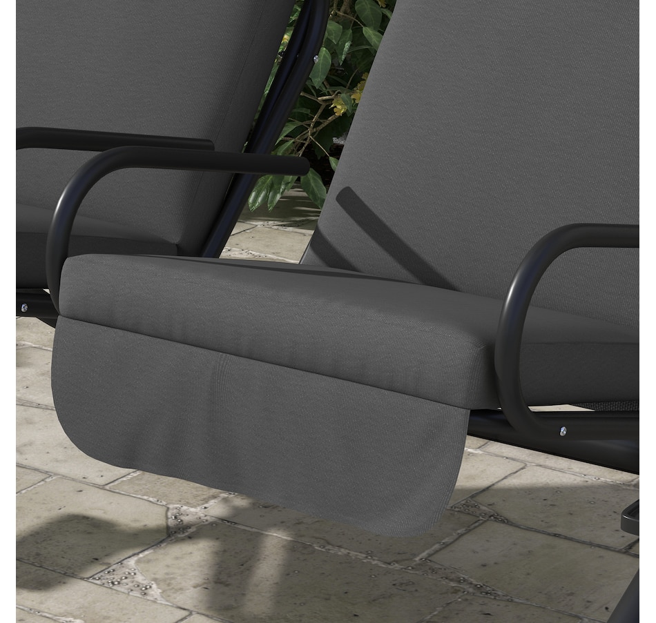 Image 946814_ALTMORE7.jpg, Product 946-814 / Price $299.99 - $318.99, Outsunny Luxury Patio Swing Metal Outdoor Porch Swing Chair from Outsunny on TSC.ca's Home & Garden department