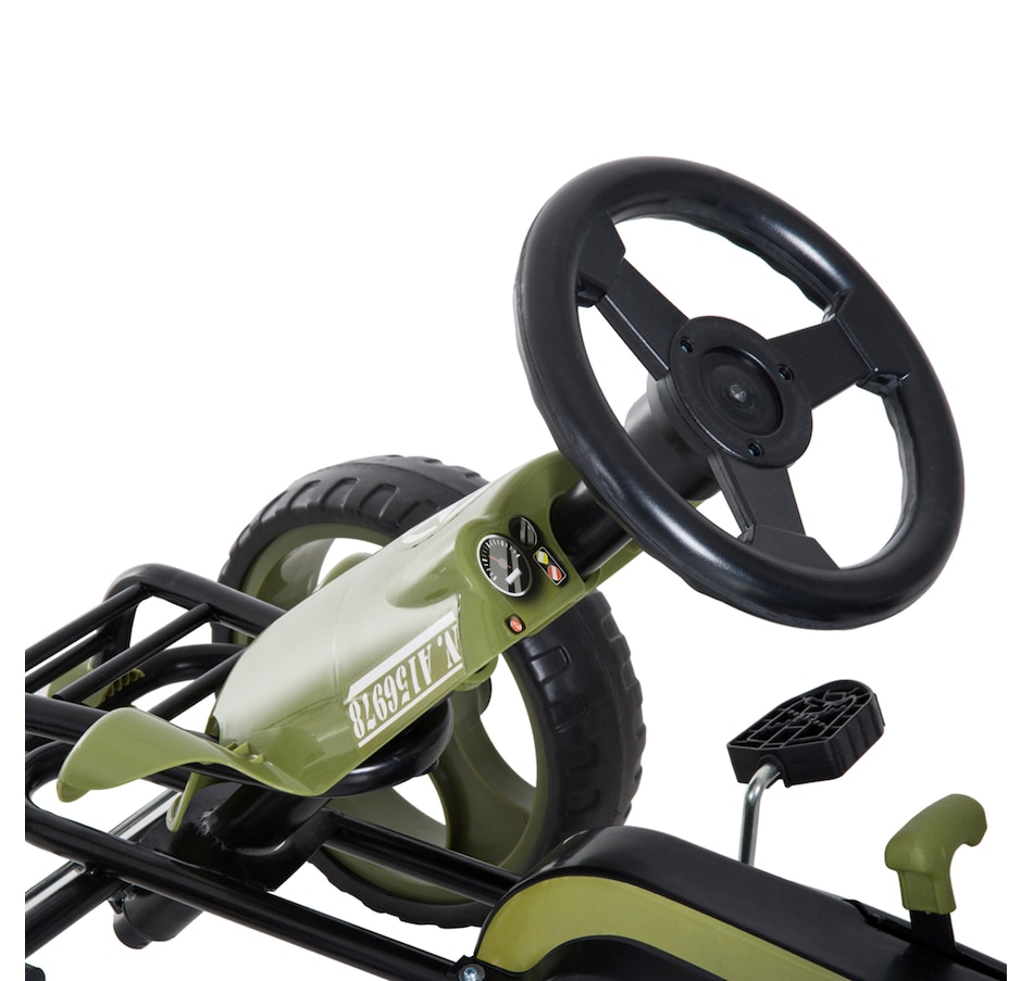 Image 946828_ALTMORE17.jpg, Product 946-828 / Price $149.99, Aosom Ride-on Pedal Go Kart with Adjustable Seat and Hand Brake, Green from Aosom on TSC.ca's Toys & Hobbies department