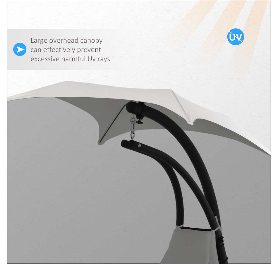 Image 946831_ALTMORE12.jpg, Product 946-831 / Price $209.99, Outsunny Outdoor Hammock Chair with Stand from Outsunny on TSC.ca's Home & Garden department