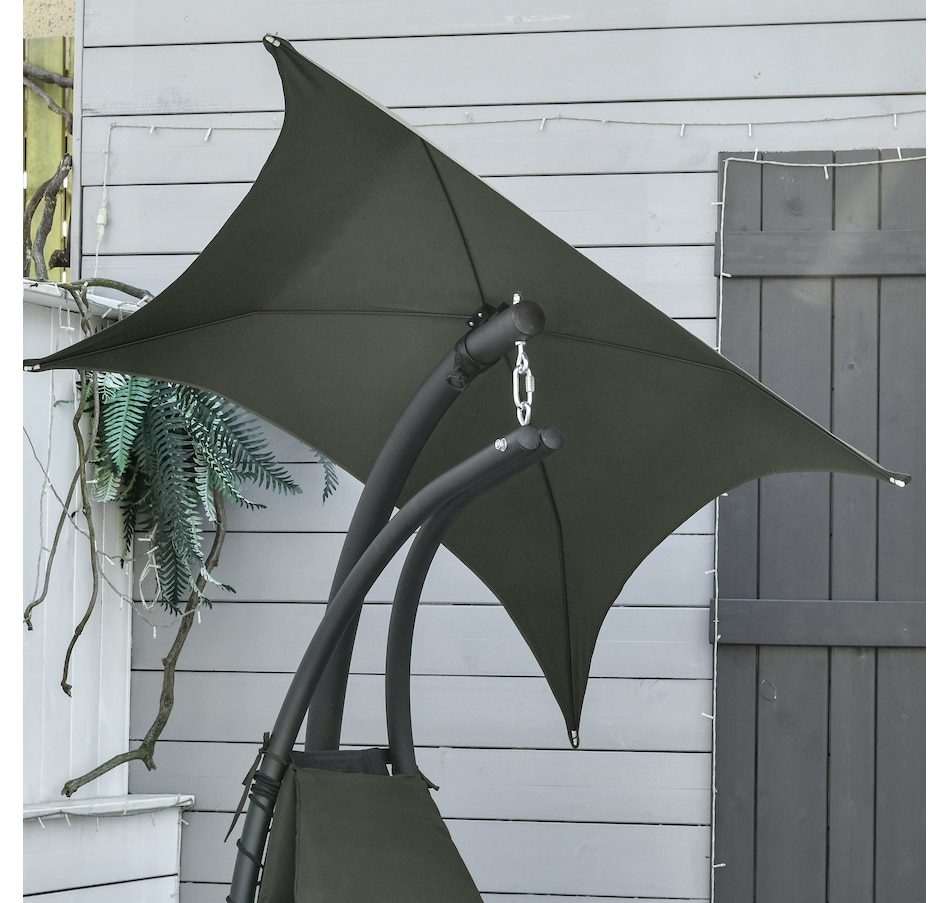 Image 946831_ALTMORE23.jpg, Product 946-831 / Price $209.99, Outsunny Outdoor Hammock Chair with Stand from Outsunny on TSC.ca's Home & Garden department