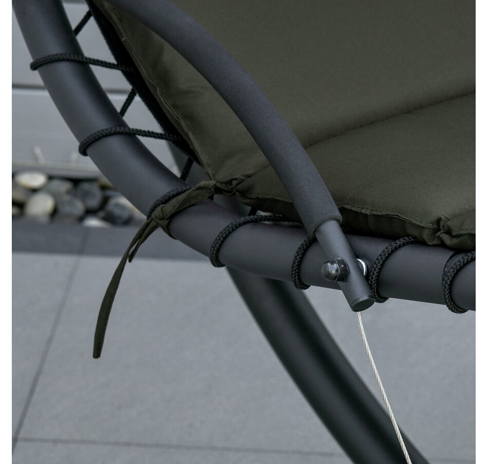 Image 946831_ALTMORE24.jpg, Product 946-831 / Price $209.99, Outsunny Outdoor Hammock Chair with Stand from Outsunny on TSC.ca's Home & Garden department