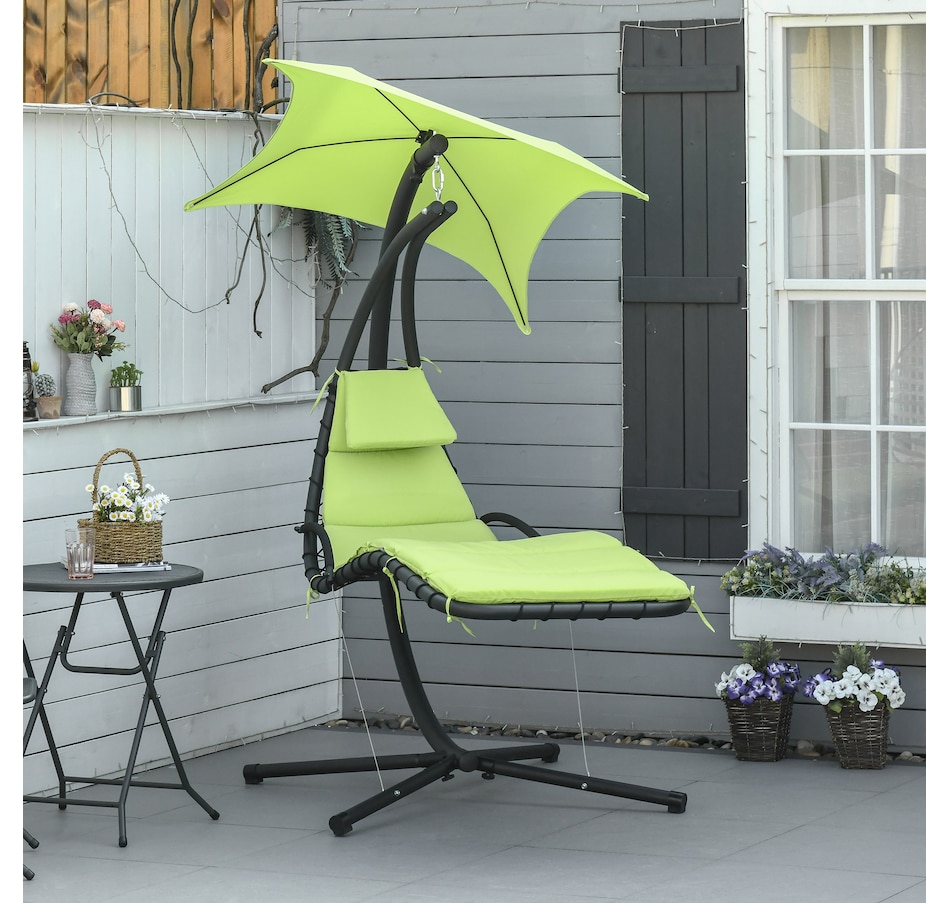 Image 946831_ALTMORE25.jpg, Product 946-831 / Price $209.99, Outsunny Outdoor Hammock Chair with Stand from Outsunny on TSC.ca's Home & Garden department