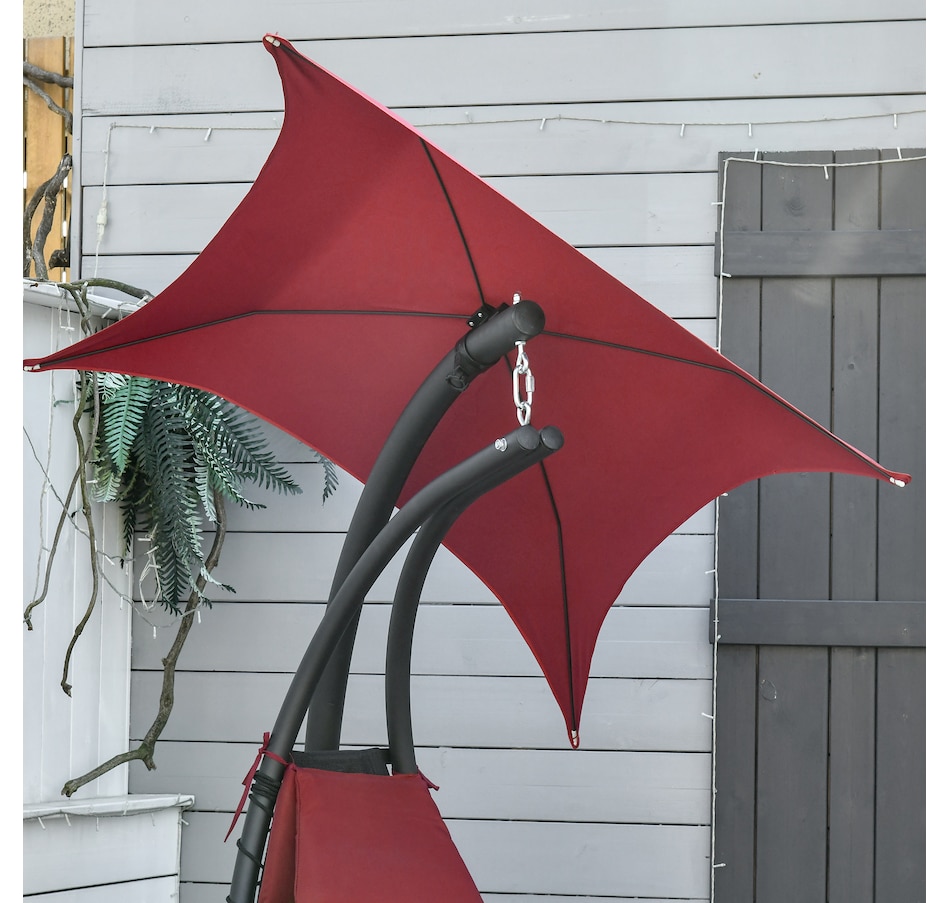 Image 946831_ALTMORE7.jpg, Product 946-831 / Price $209.99, Outsunny Outdoor Hammock Chair with Stand from Outsunny on TSC.ca's Home & Garden department