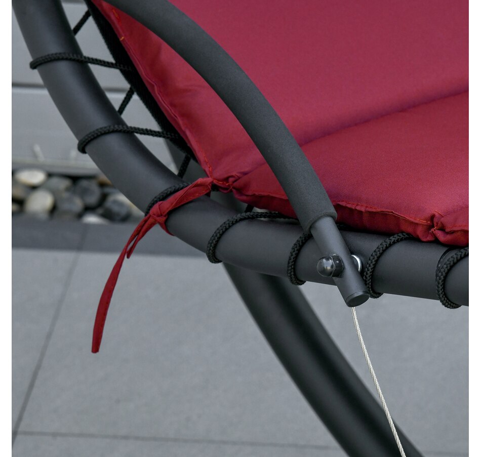 Image 946831_ALTMORE8.jpg, Product 946-831 / Price $209.99, Outsunny Outdoor Hammock Chair with Stand from Outsunny on TSC.ca's Home & Garden department