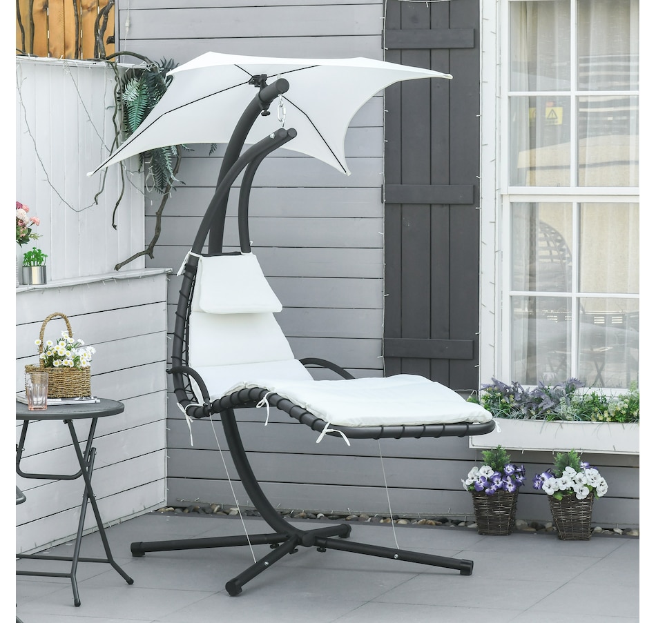Image 946831_ALTMORE9.jpg, Product 946-831 / Price $209.99, Outsunny Outdoor Hammock Chair with Stand from Outsunny on TSC.ca's Home & Garden department