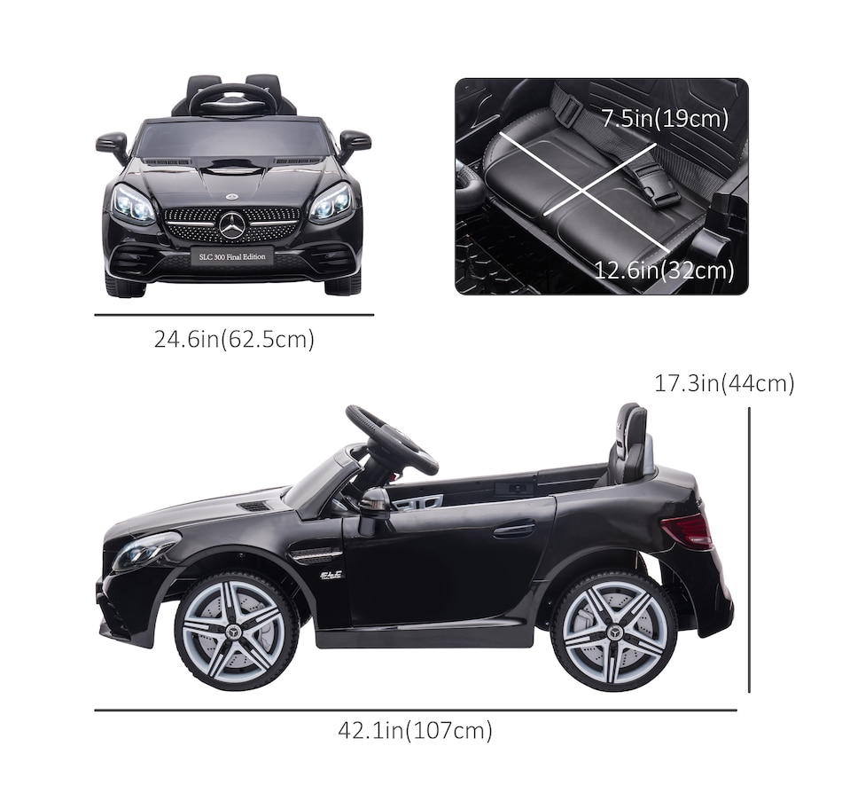 Image 946841_ALTMORE30.jpg, Product 946-841 / Price $182.78 - $216.99, Aosom 12V Kids Electric Ride On Car with Parent Remote Control Pink from Aosom on TSC.ca's Toys & Hobbies department