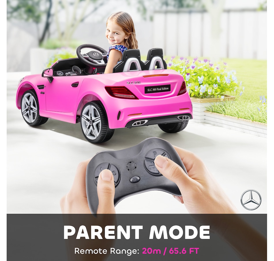 Image 946841_ALTMORE41.jpg, Product 946-841 / Price $182.78 - $216.99, Aosom 12V Kids Electric Ride On Car with Parent Remote Control Pink from Aosom on TSC.ca's Toys & Hobbies department