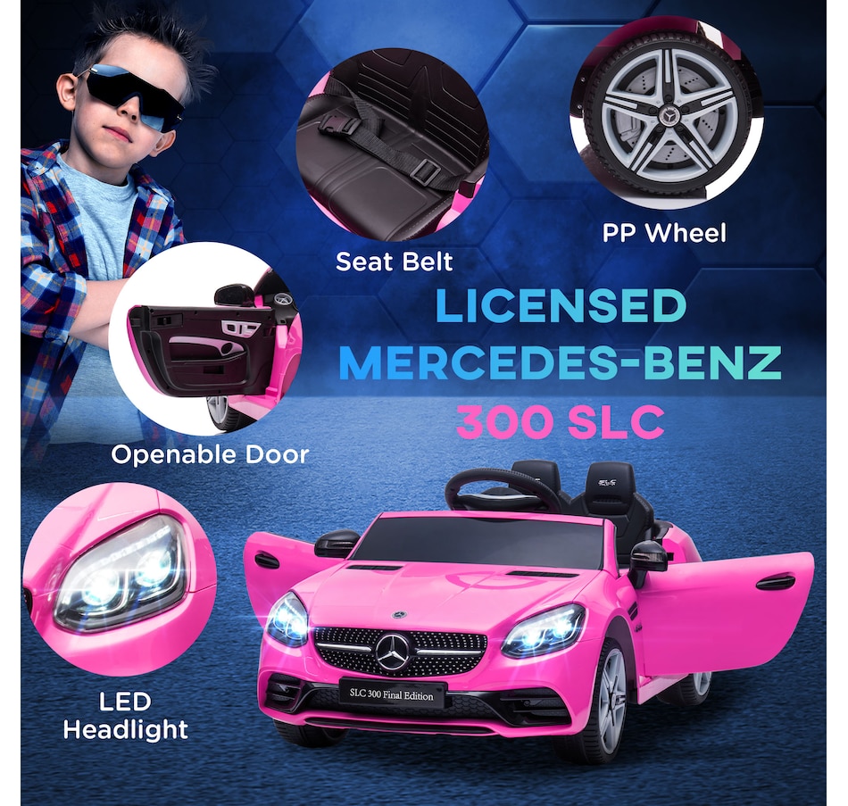 Image 946841_ALTMORE6.jpg, Product 946-841 / Price $182.78 - $216.99, Aosom 12V Kids Electric Ride On Car with Parent Remote Control Pink from Aosom on TSC.ca's Toys & Hobbies department