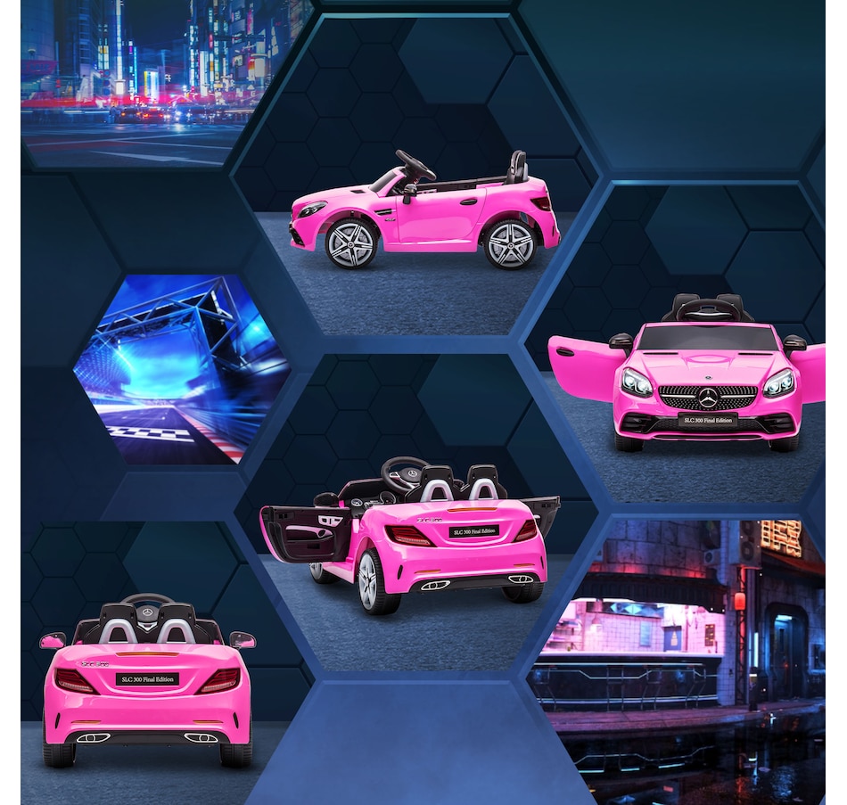 Image 946841_ALTMORE7.jpg, Product 946-841 / Price $182.78 - $216.99, Aosom 12V Kids Electric Ride On Car with Parent Remote Control Pink from Aosom on TSC.ca's Toys & Hobbies department